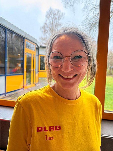 Assistentin in der Schwimmausbildung: Ines Müller