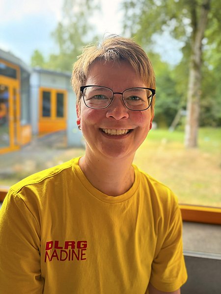 Ausbilderin in der Schwimmausbildung: Nadine Behrend